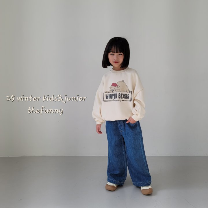 The Funny - Korean Children Fashion - #childofig - Sleeping Bear Sweatshirt - 9