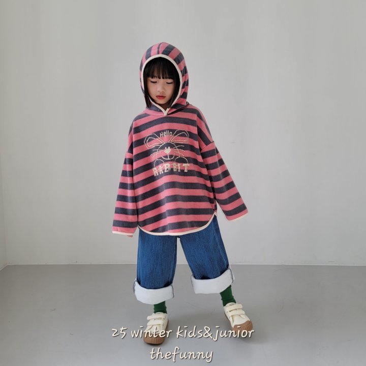 The Funny - Korean Children Fashion - #childofig - Rabbit Hoodie Tee - 8
