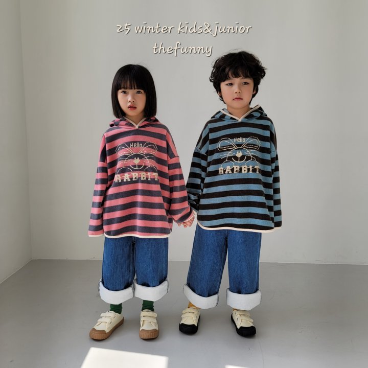The Funny - Korean Children Fashion - #childofig - Bagel Denim Pants - 6