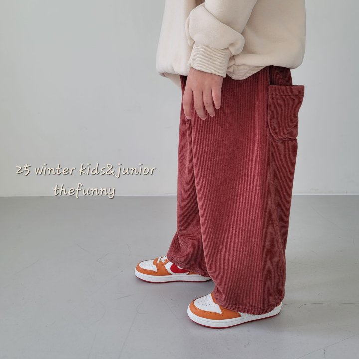 The Funny - Korean Children Fashion - #childofig - Corduroy Pants - 4