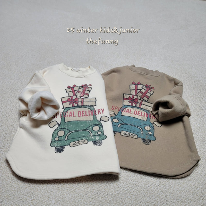 The Funny - Korean Children Fashion - #childrensboutique - Car Long Tee - 12