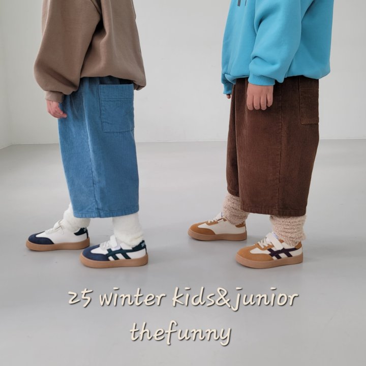 The Funny - Korean Children Fashion - #designkidswear - Bermuda Corduroy Pants