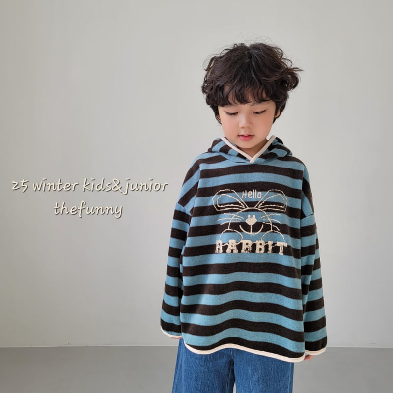 The Funny - Korean Children Fashion - #designkidswear - Rabbit Hoodie Tee - 10