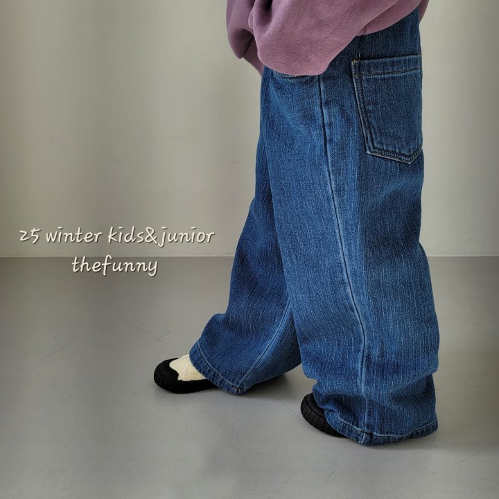The Funny - Korean Children Fashion - #designkidswear - Bagel Denim Pants - 9