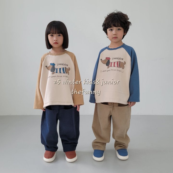 The Funny - Korean Children Fashion - #designkidswear - Peach Pants - 3