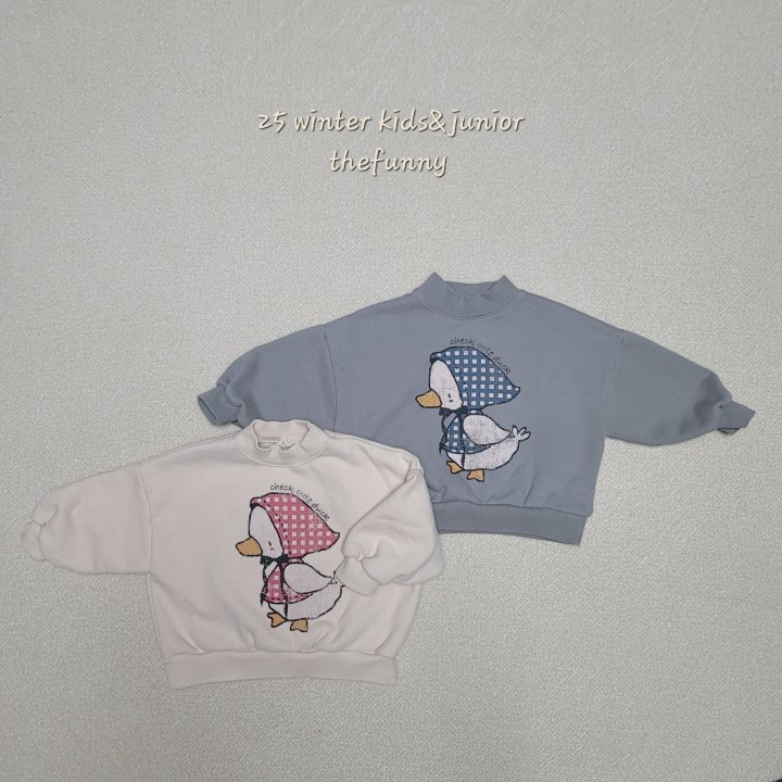 The Funny - Korean Children Fashion - #designkidswear - Cutie Duck Sweatshirt