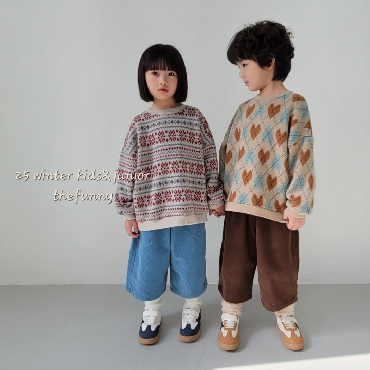 The Funny - Korean Children Fashion - #discoveringself - Knit Washing Sweatshirt - 3