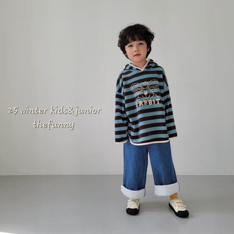 The Funny - Korean Children Fashion - #discoveringself - Rabbit Hoodie Tee - 11