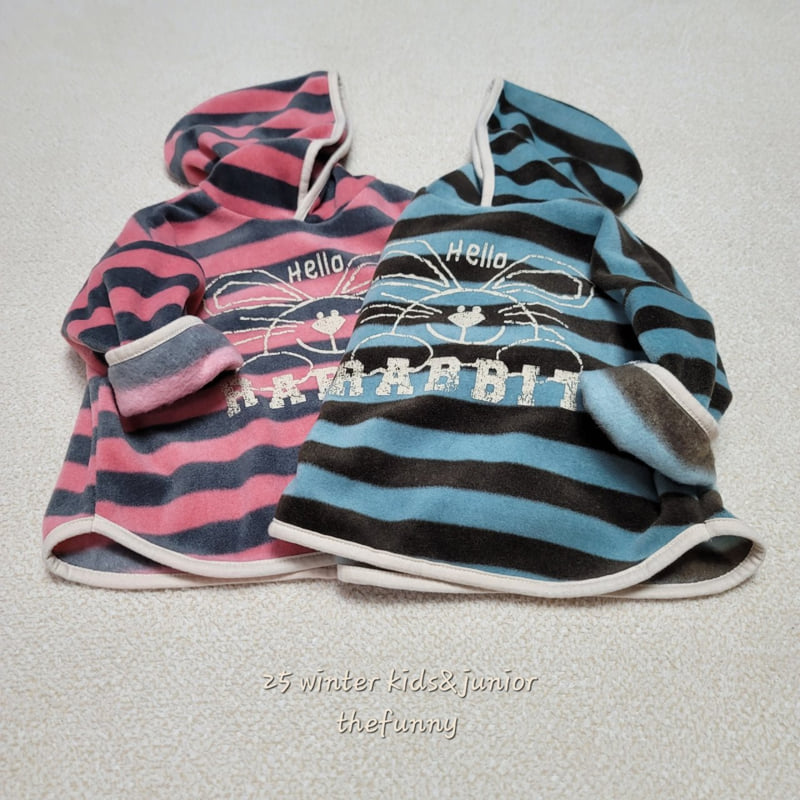 The Funny - Korean Children Fashion - #fashionkids - Rabbit Hoodie Tee - 12