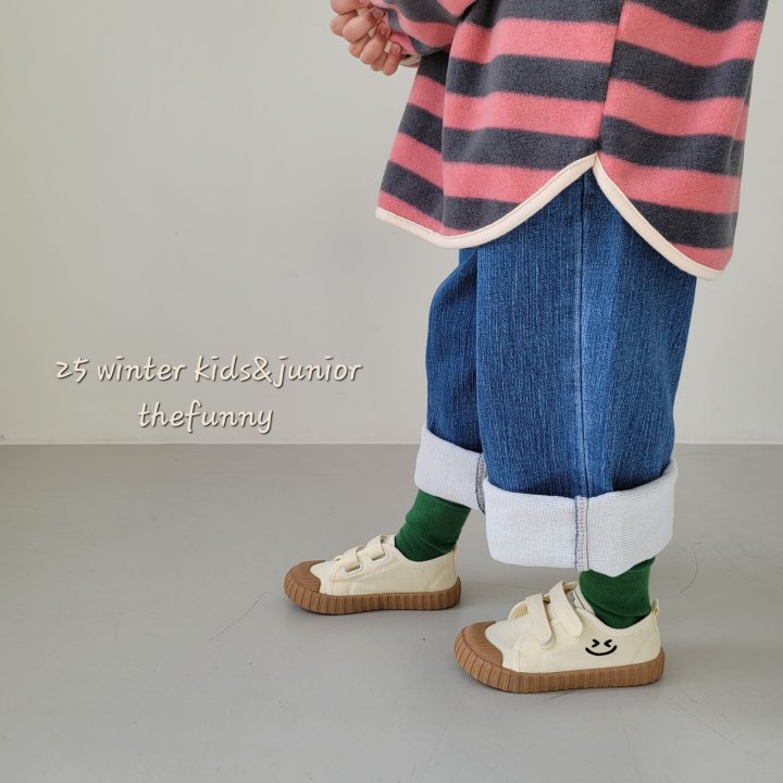 The Funny - Korean Children Fashion - #fashionkids - Bagel Denim Pants - 11