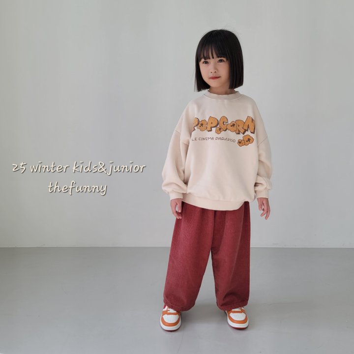The Funny - Korean Children Fashion - #fashionkids - Popcorn Sweatshirt - 10