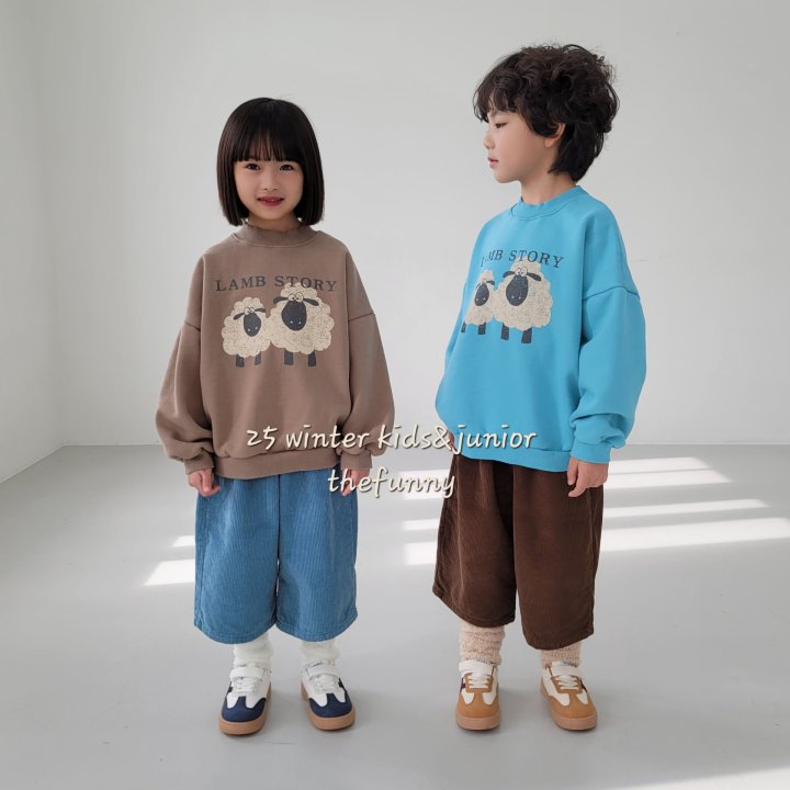 The Funny - Korean Children Fashion - #kidsshorts - Story Sweatshirt - 6