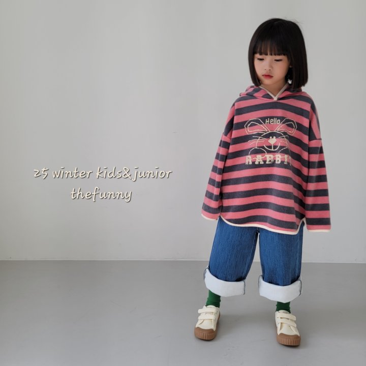 The Funny - Korean Children Fashion - #kidsshorts - Bagel Denim Pants - 12