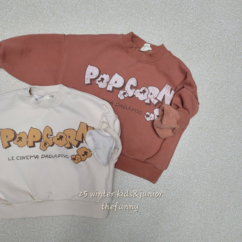 The Funny - Korean Children Fashion - #kidsshorts - Popcorn Sweatshirt - 11