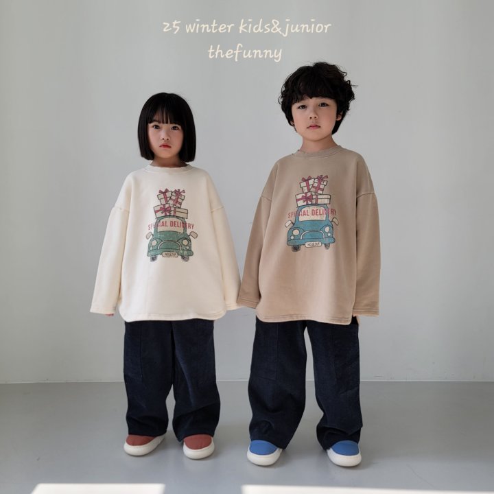 The Funny - Korean Children Fashion - #kidsstore - Car Long Tee - 3