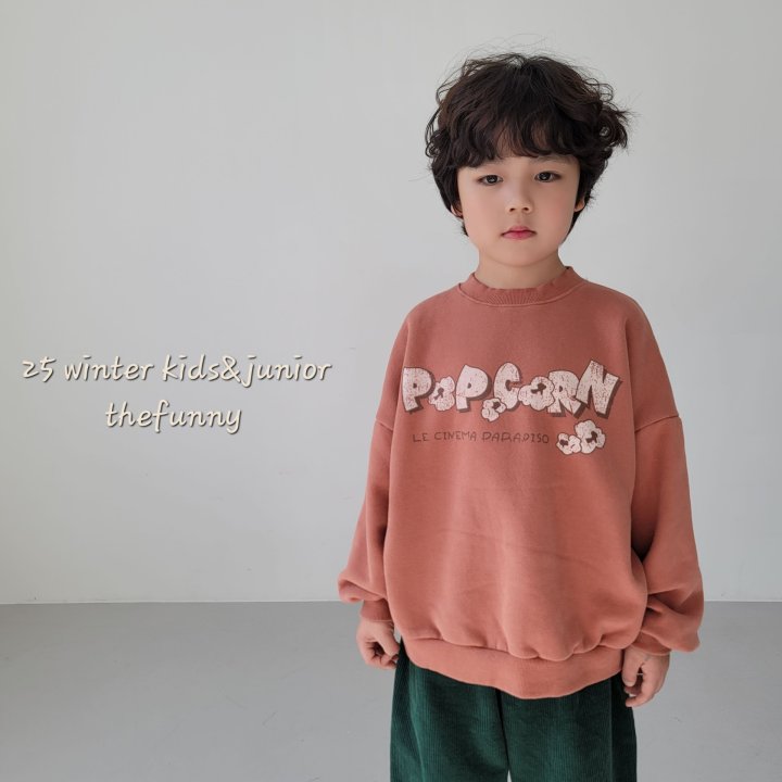The Funny - Korean Children Fashion - #kidsstore - Popcorn Sweatshirt - 12