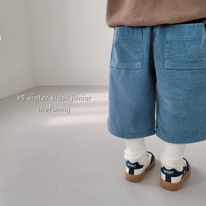 The Funny - Korean Children Fashion - #kidzfashiontrend - Bermuda Corduroy Pants - 6