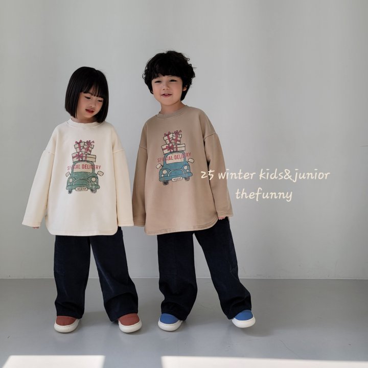 The Funny - Korean Children Fashion - #kidsstore - Car Long Tee - 4