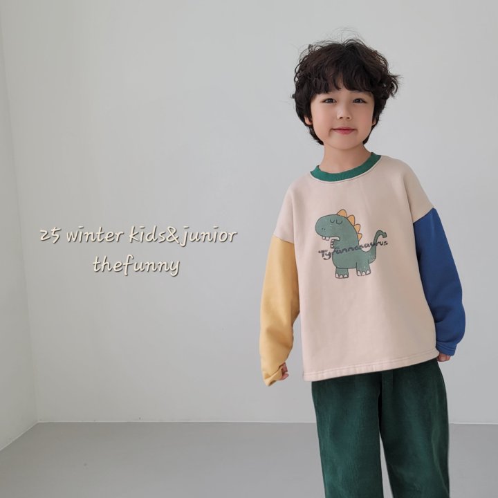 The Funny - Korean Children Fashion - #kidzfashiontrend - Dino Tee - 12