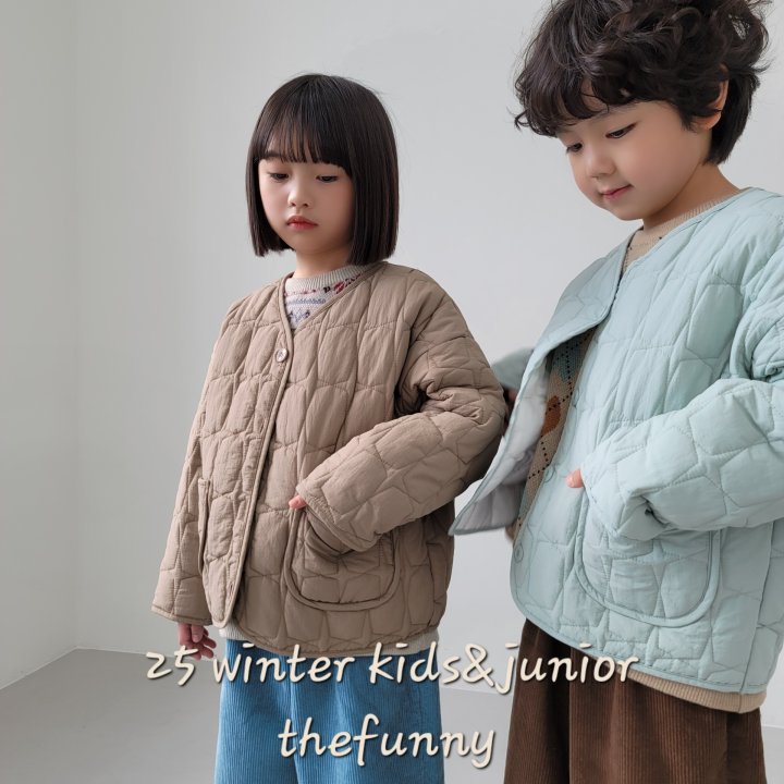 The Funny - Korean Children Fashion - #kidzfashiontrend - Space Padding Jacket