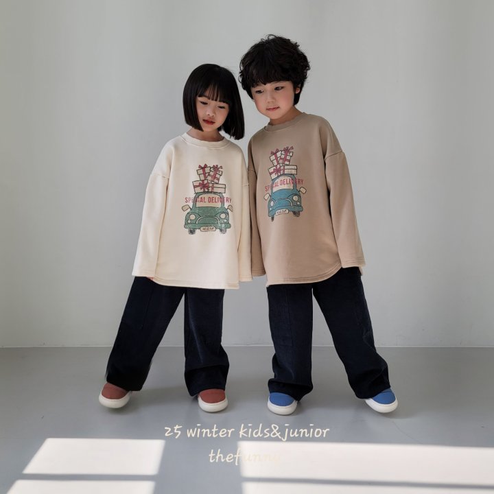 The Funny - Korean Children Fashion - #littlefashionista - Car Long Tee - 6