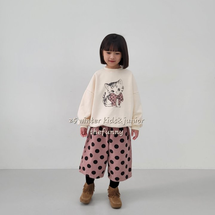 The Funny - Korean Children Fashion - #magicofchildhood - Dot Corduroy Pants - 5