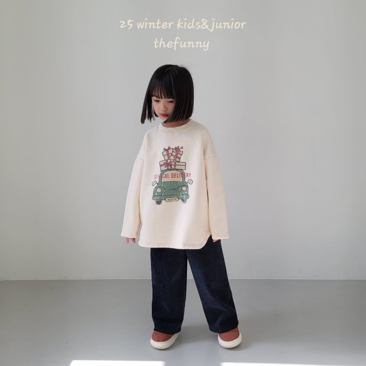 The Funny - Korean Children Fashion - #minifashionista - Car Long Tee - 8