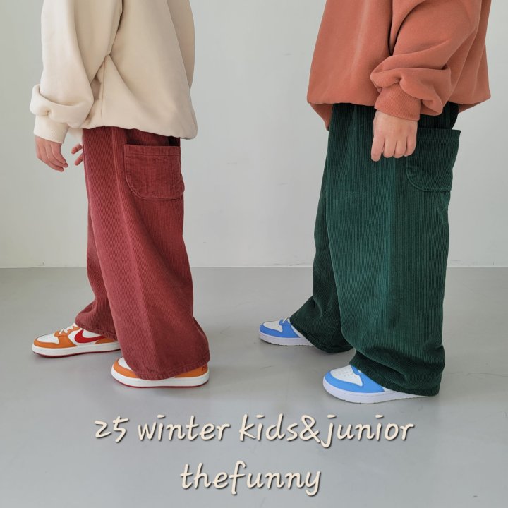 The Funny - Korean Children Fashion - #minifashionista - Corduroy Pants