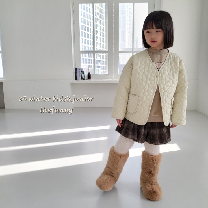 The Funny - Korean Children Fashion - #magicofchildhood - Daisy Padding Jacket - 4