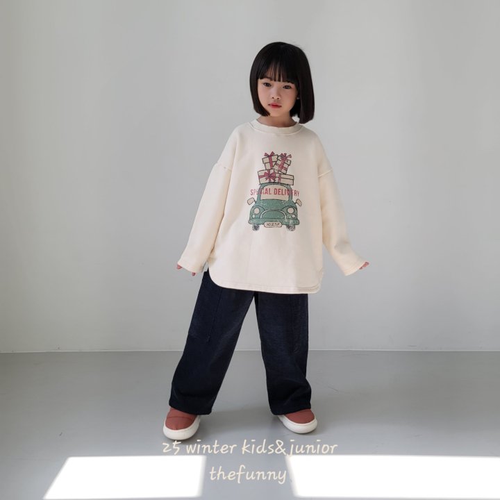 The Funny - Korean Children Fashion - #prettylittlegirls - Car Long Tee - 9