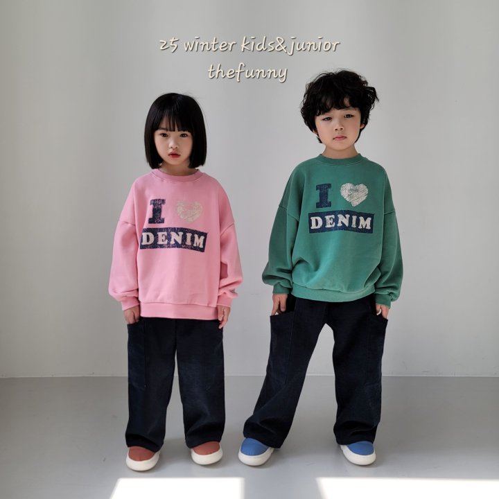 The Funny - Korean Children Fashion - #prettylittlegirls - Soft Stretch Denim Pants - 8