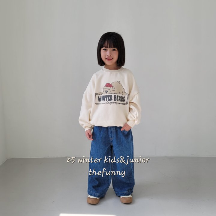 The Funny - Korean Children Fashion - #prettylittlegirls - Sleeping Bear Sweatshirt - 7