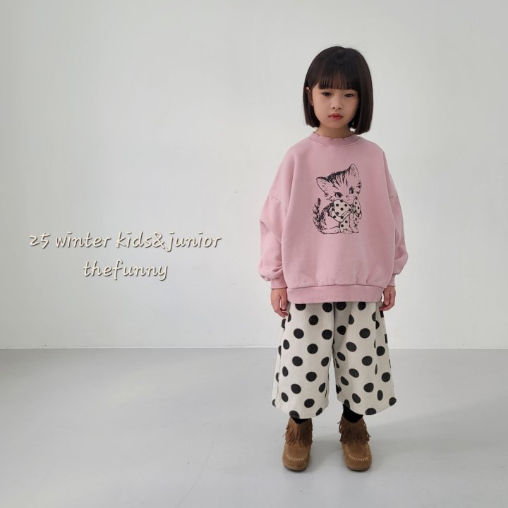 The Funny - Korean Children Fashion - #stylishchildhood - Ribbon Cat Sweatshirt - 11