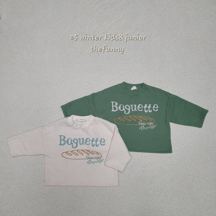 The Funny - Korean Children Fashion - #toddlerclothing - Baguette Tee