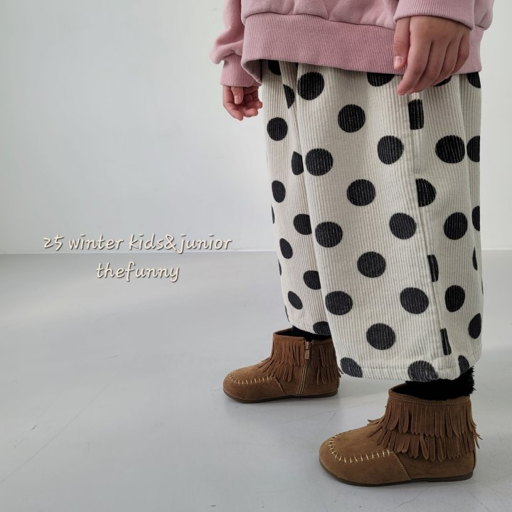 The Funny - Korean Children Fashion - #toddlerclothing - Dot Corduroy Pants - 9