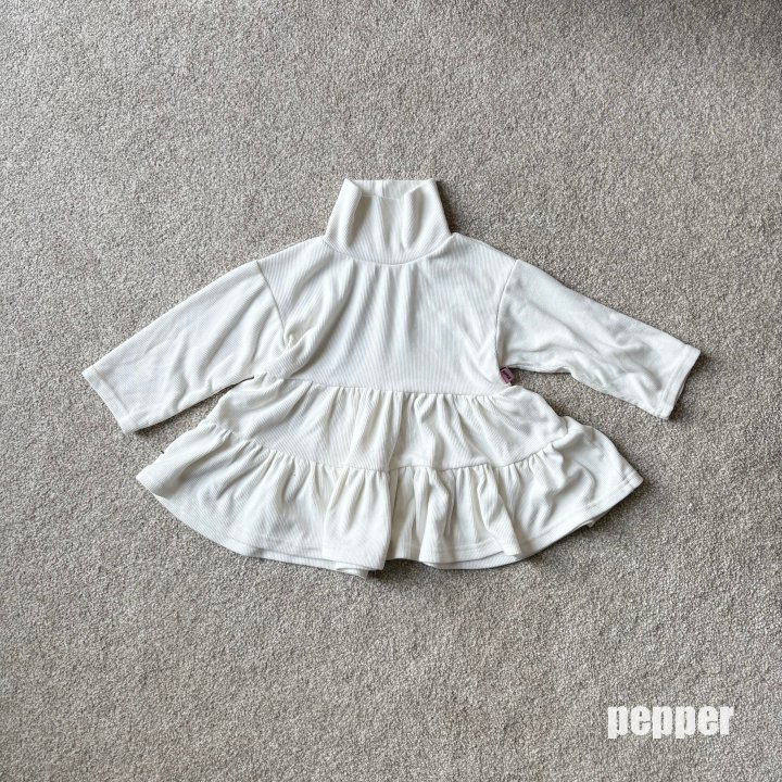 The Pepper - Korean Children Fashion - #Kfashion4kids - Frill Turtleneck Tee - 5