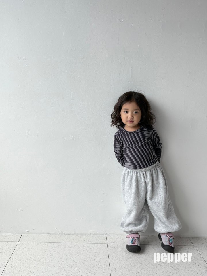 The Pepper - Korean Children Fashion - #childofig - Orange Stripe Tee - 5