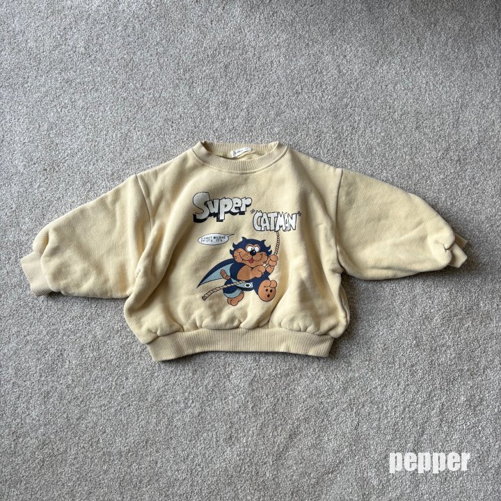 The Pepper - Korean Children Fashion - #designkidswear - Catman Sweatshirt - 5