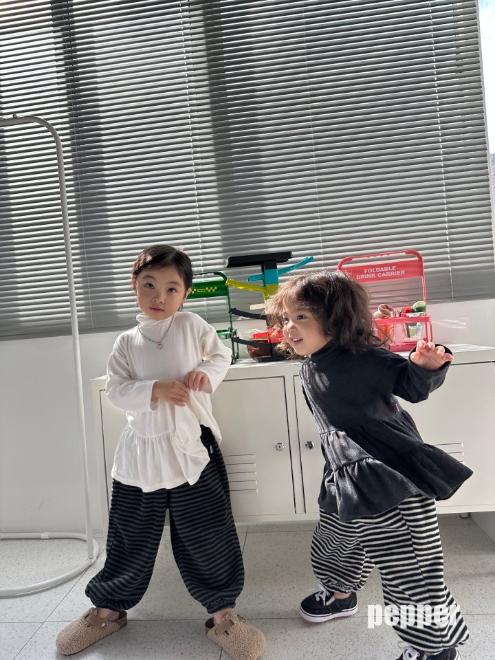 The Pepper - Korean Children Fashion - #designkidswear - Striped Jogger Pants - 11