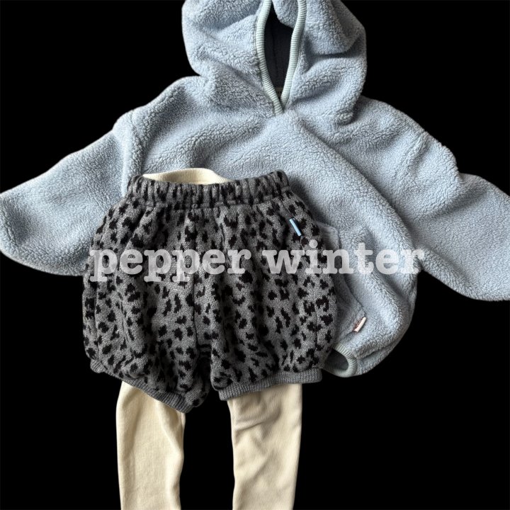 The Pepper - Korean Children Fashion - #discoveringself - Fleece Ribbed Leggings - 12