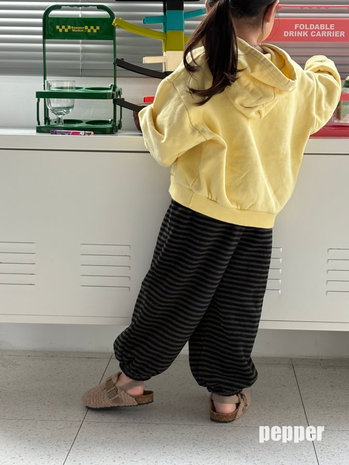 The Pepper - Korean Children Fashion - #discoveringself - Striped Jogger Pants - 12