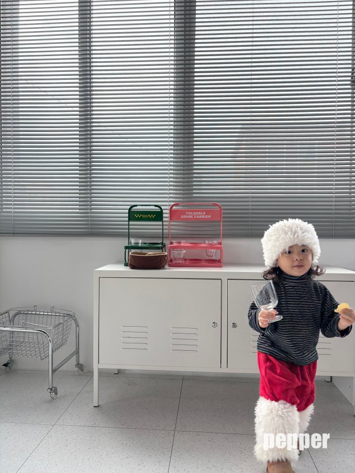The Pepper - Korean Children Fashion - #discoveringself - Pepper Stripe Turtleneck Tee - 11