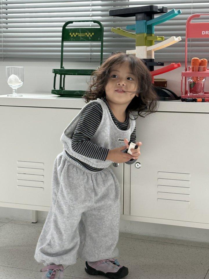 The Pepper - Korean Children Fashion - #discoveringself - Terry Fleece Jogger Pants - 6