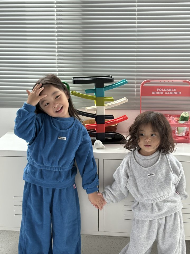 The Pepper - Korean Children Fashion - #fashionkids - Terry Fleece Jogger Pants - 7