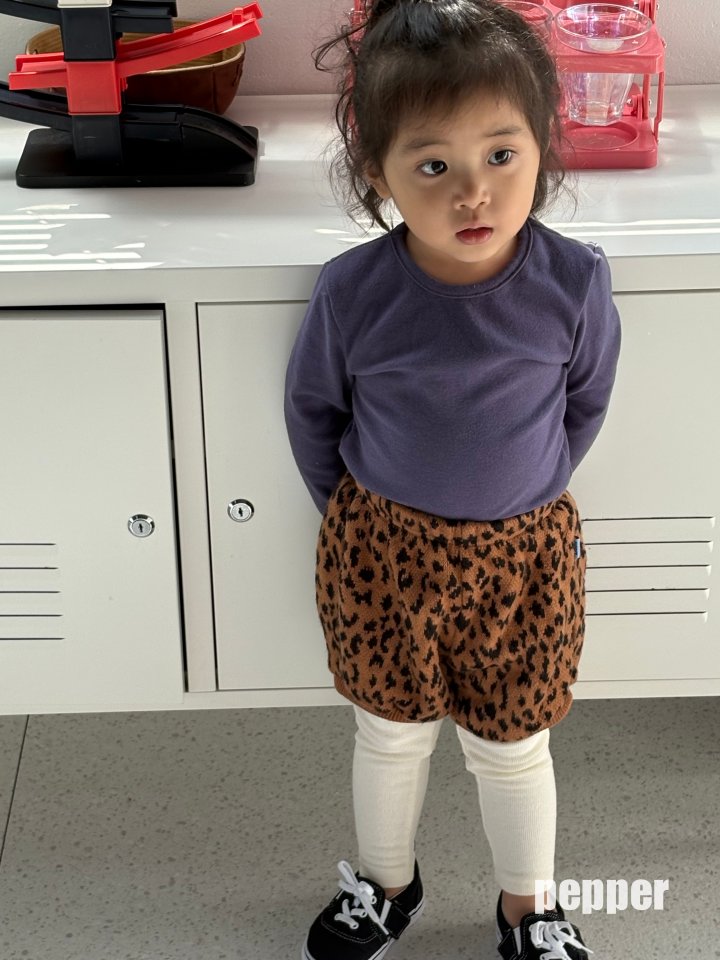 The Pepper - Korean Children Fashion - #kidsshorts - Blueberry Basic Tee - 5