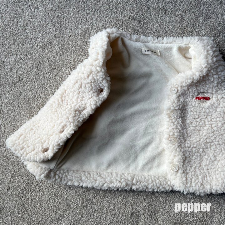 The Pepper - Korean Children Fashion - #kidsshorts - Fleece Vest - 5