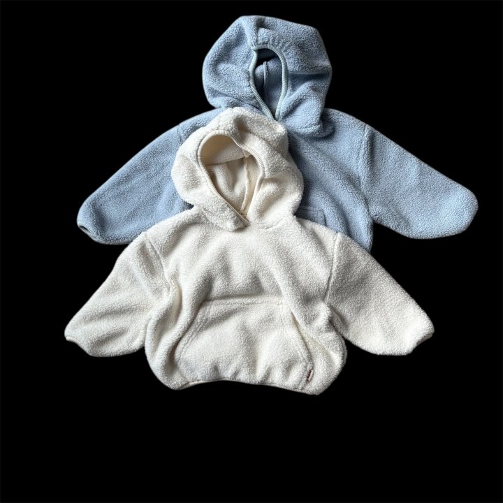 The Pepper - Korean Children Fashion - #kidsshorts - Bichon Hoodie