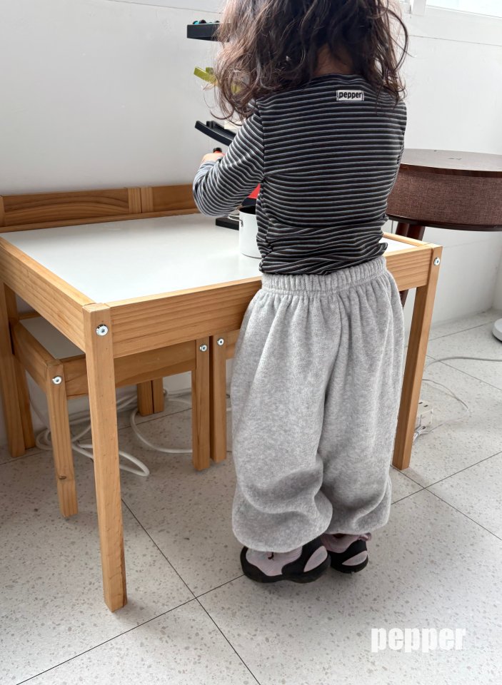 The Pepper - Korean Children Fashion - #kidsstore - Orange Stripe Tee - 11