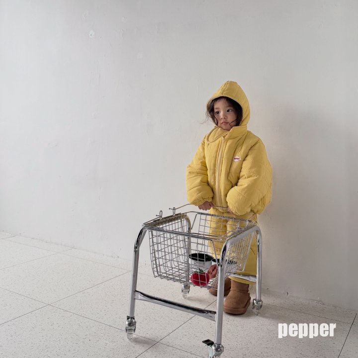 The Pepper - Korean Children Fashion - #kidsstore - Banana Padded Jacket - 7