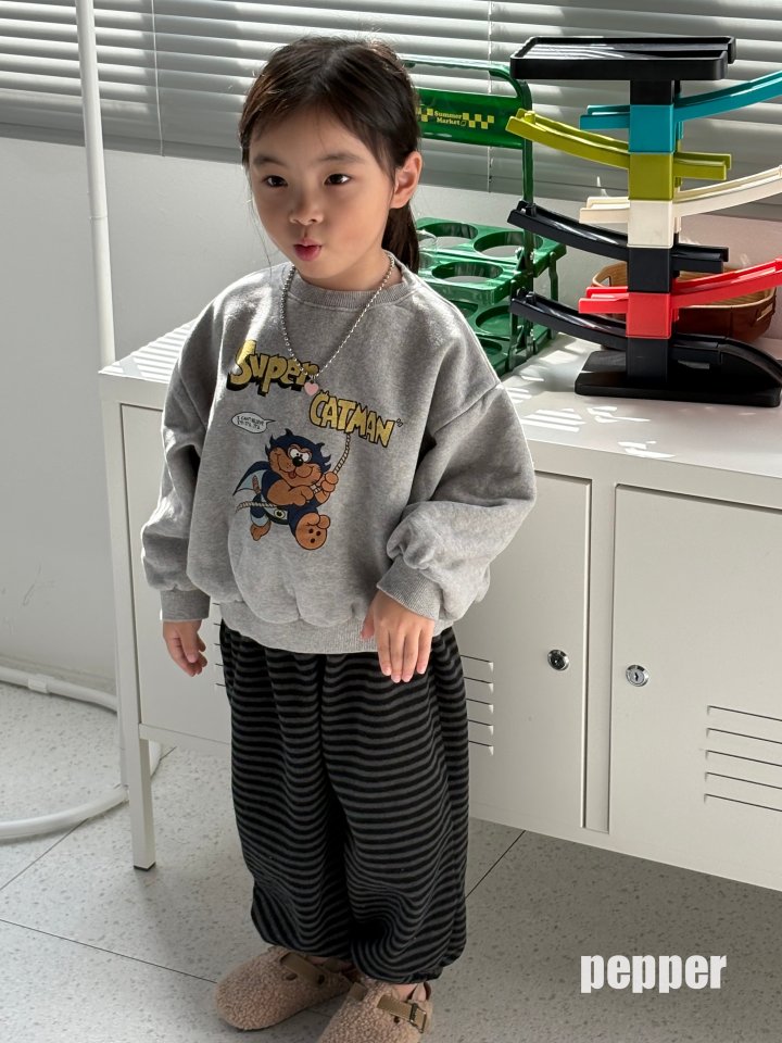 The Pepper - Korean Children Fashion - #kidzfashiontrend - Catman Sweatshirt - 10